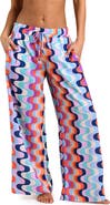 Sunshine 79 Untamed Tropics Wide Leg Cover-Up Pants