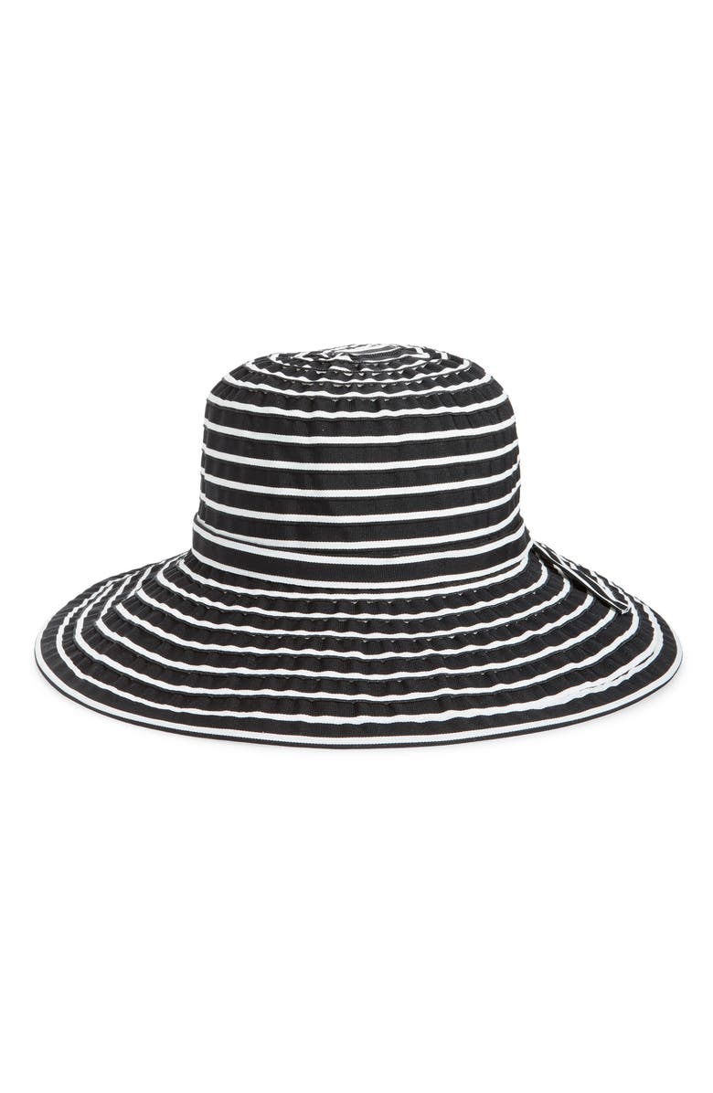 San Diego Hat Striped Ribbon Sun Hat, Main, color, 