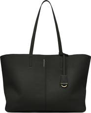MAISON de SABRÉ Large Leather Zipped Soft Tote