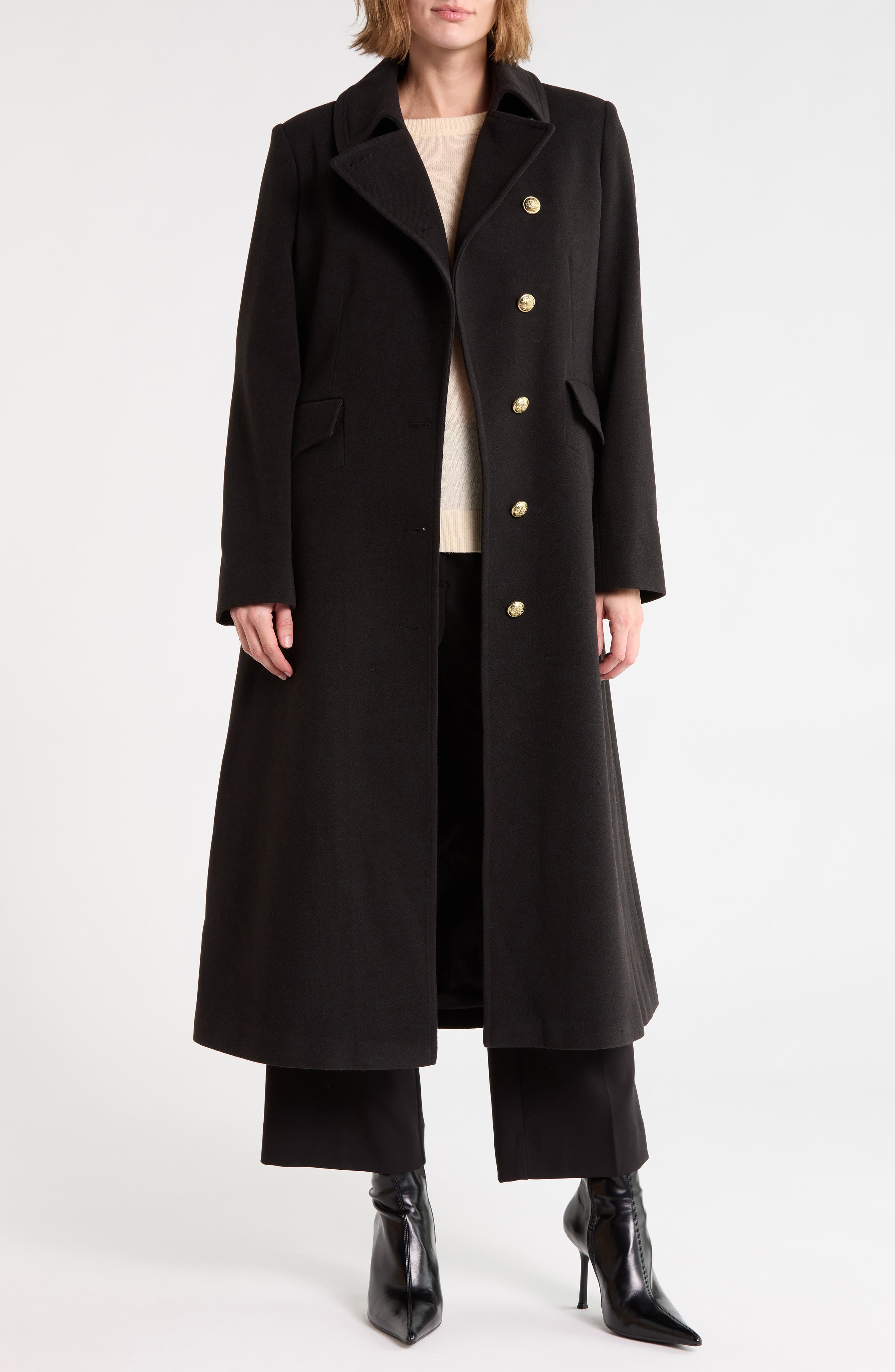 Asymmetrical Long Coat