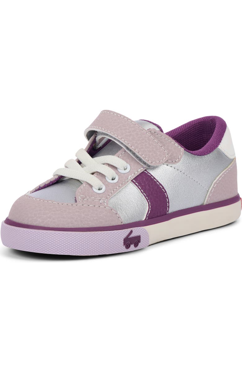 See Kai Run Kids' Connor Sneaker, Alternate, color, Silver Leather