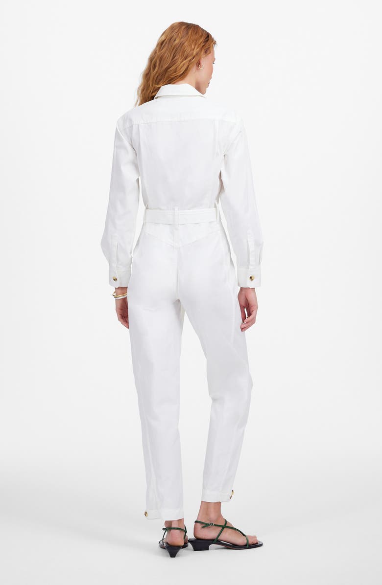 Utility Coverall Straight Leg Jumpsuit