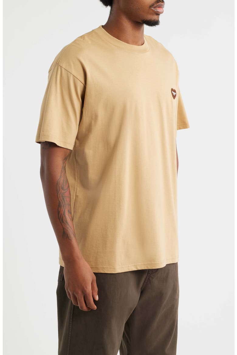 Heart II Hartt Organic Cotton Graphic T-Shirt, Alternate, color, DUSTY H BROWN