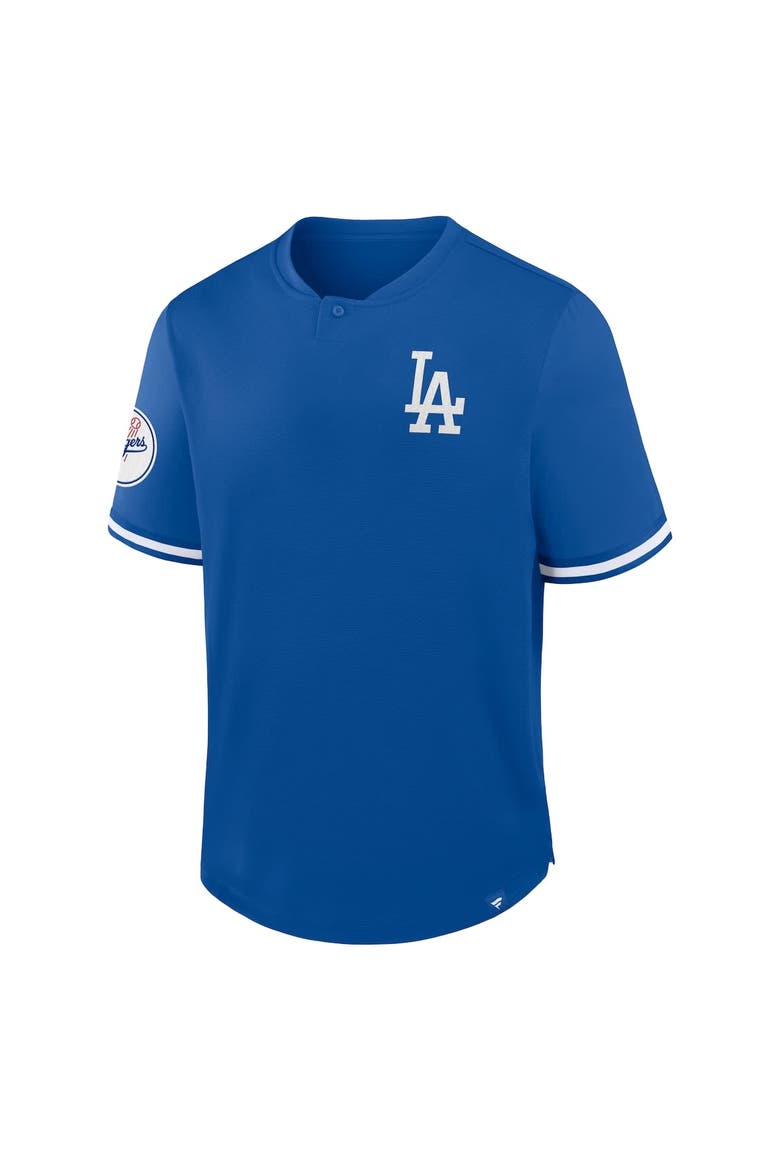 Men's Fanatics  Royal Los Angeles Dodgers Walk Off Shirt, Alternate, color, Royal
