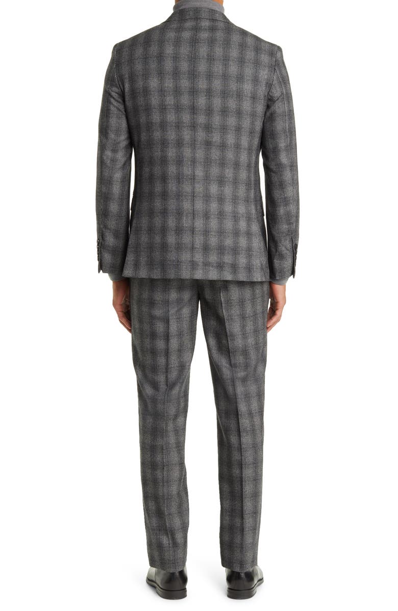 Nordstrom Trim Fit Virgin Wool Suit, Alternate, color,