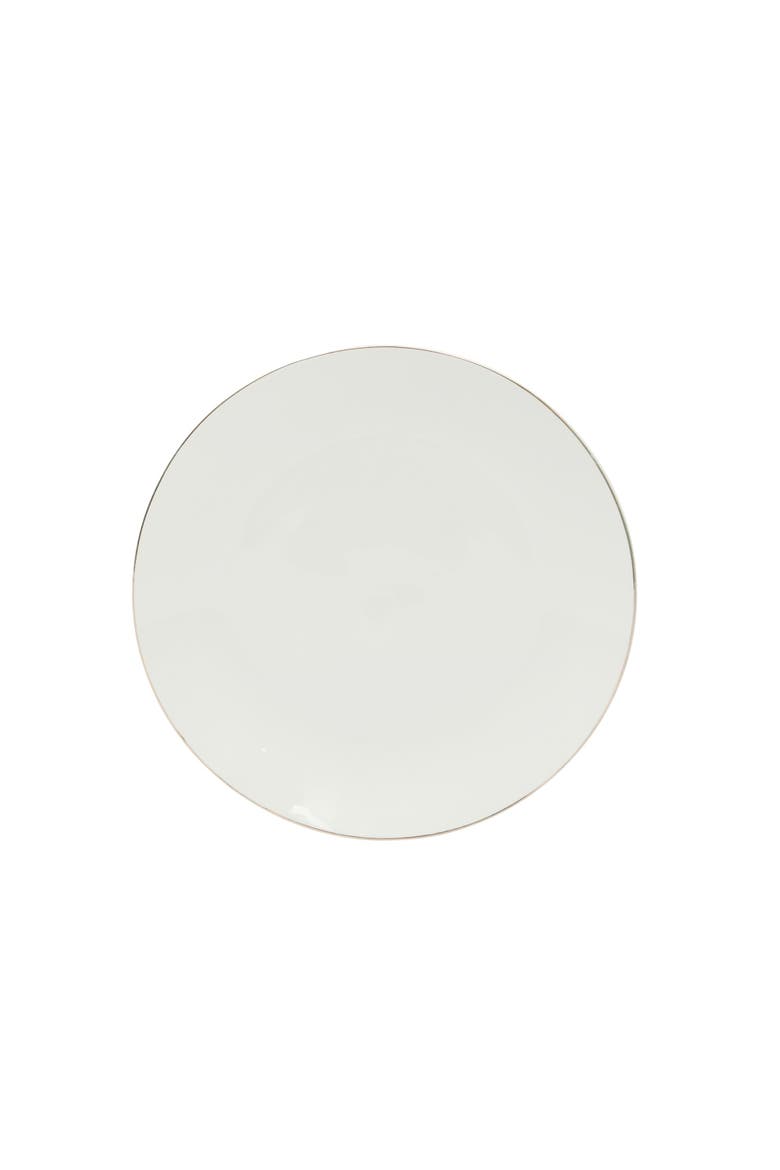 Ogalla Porcelain Plates, Bowls & Mugs Dinnerware Set, Alternate, color, White