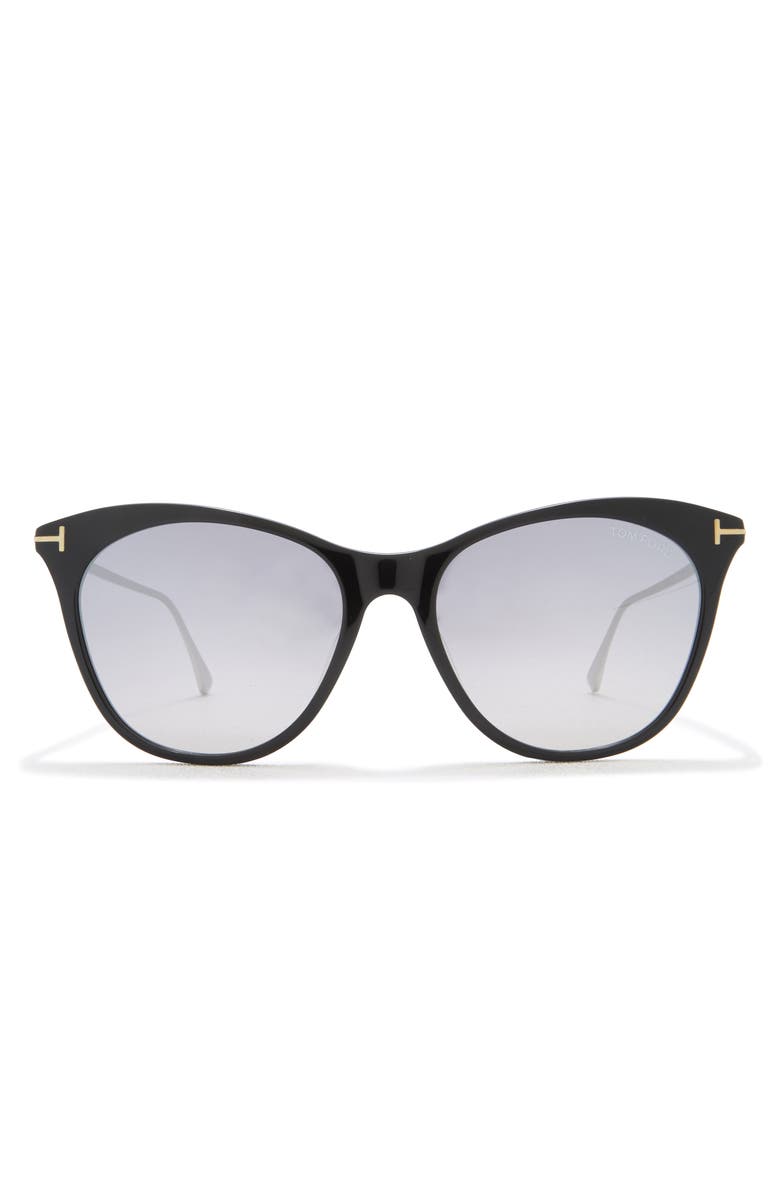 TOM FORD 55mm Cat Eye Sunglasses, Main, color, 