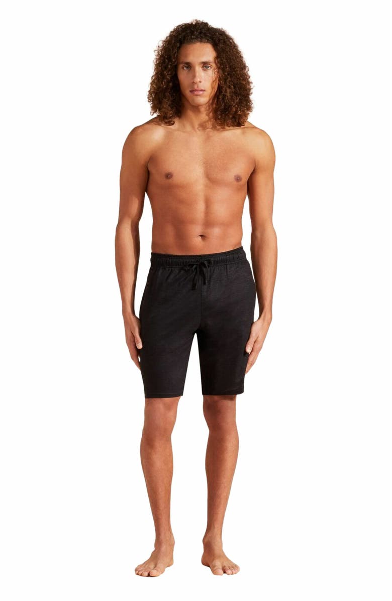 Vilebrequin Unisex Linen Bermuda Shorts, Main, color, 