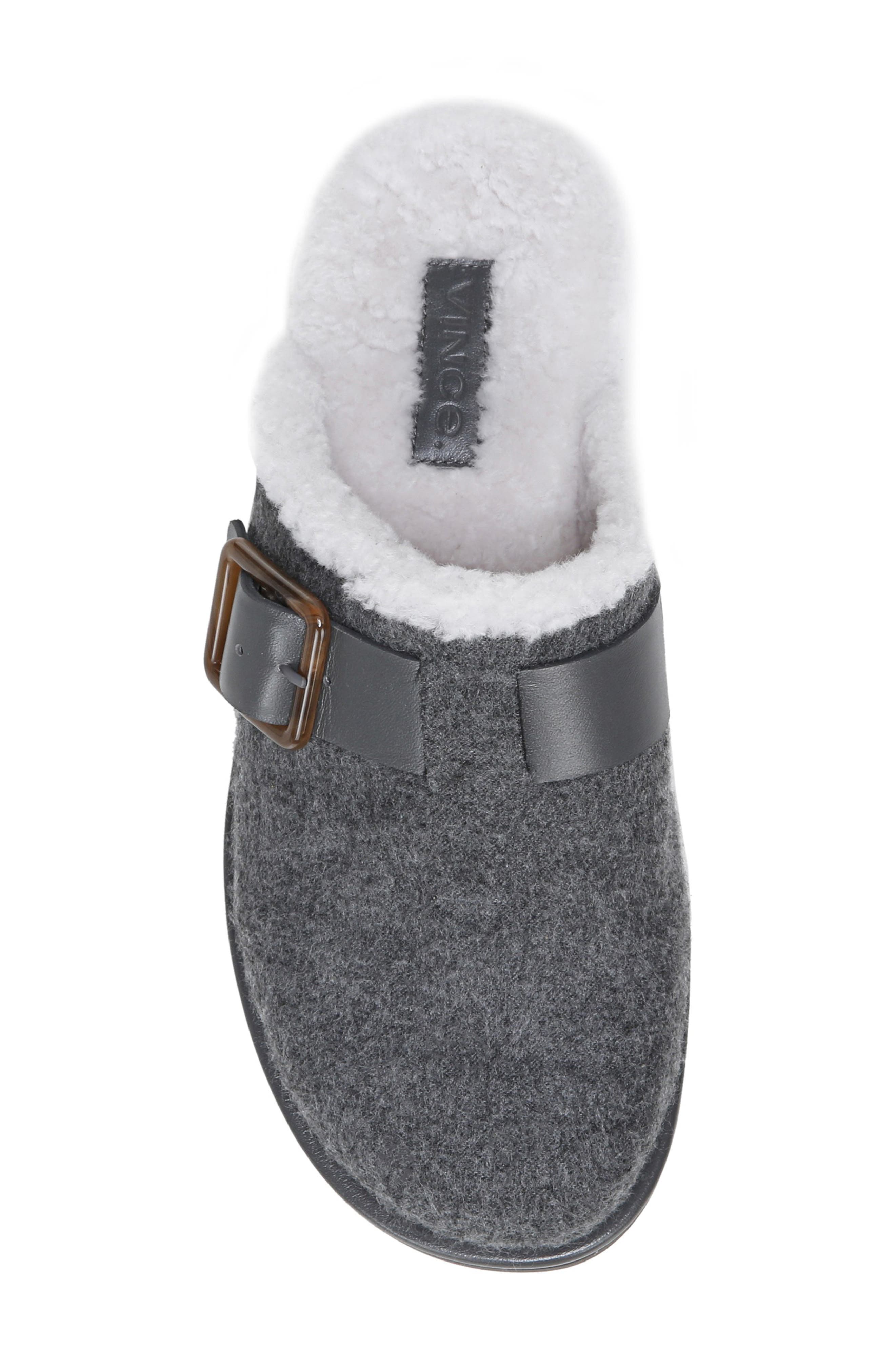 Vince Griff Shearling Clog Slipper, Alternate, color, 