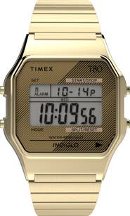 Timex® T80 Digital Chronograph Bracelet Watch