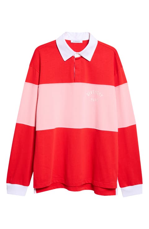 Stripe Knit Rugby Shirt