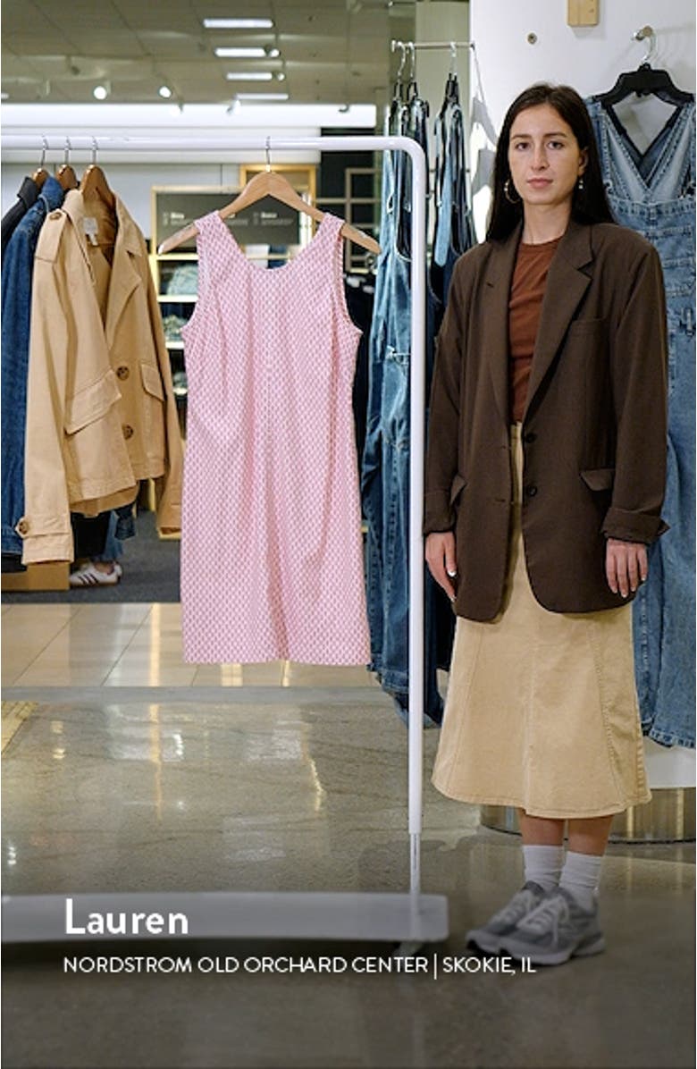 Palm a Dora Linen Blend Dress, sales video thumbnail