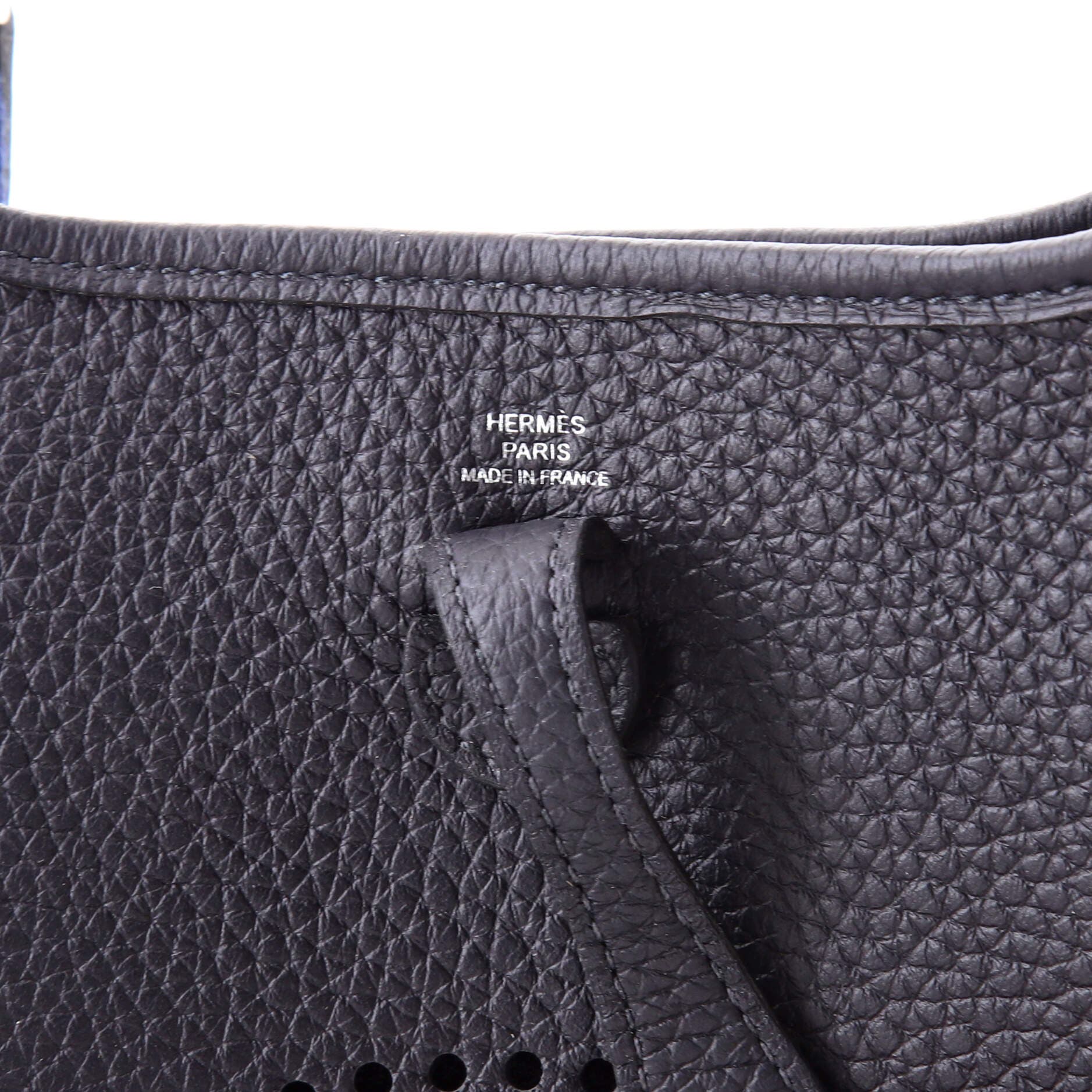 Pre-Owned Hermes Evelyne Bag Gen III Clemence TPM, Alternate, color, Caban