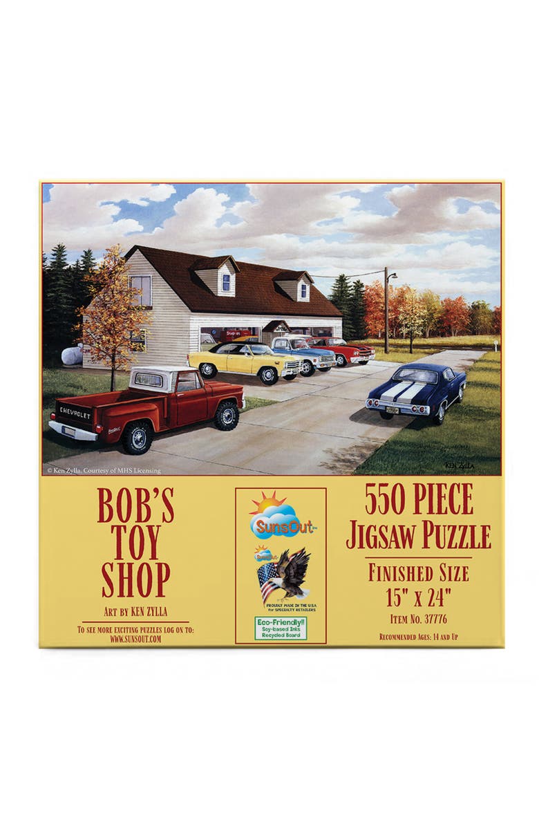 Sunsout Bob's Toy Shop 550 piece Jigsaw Puzzle for Adults, Alternate, color, Multicolor