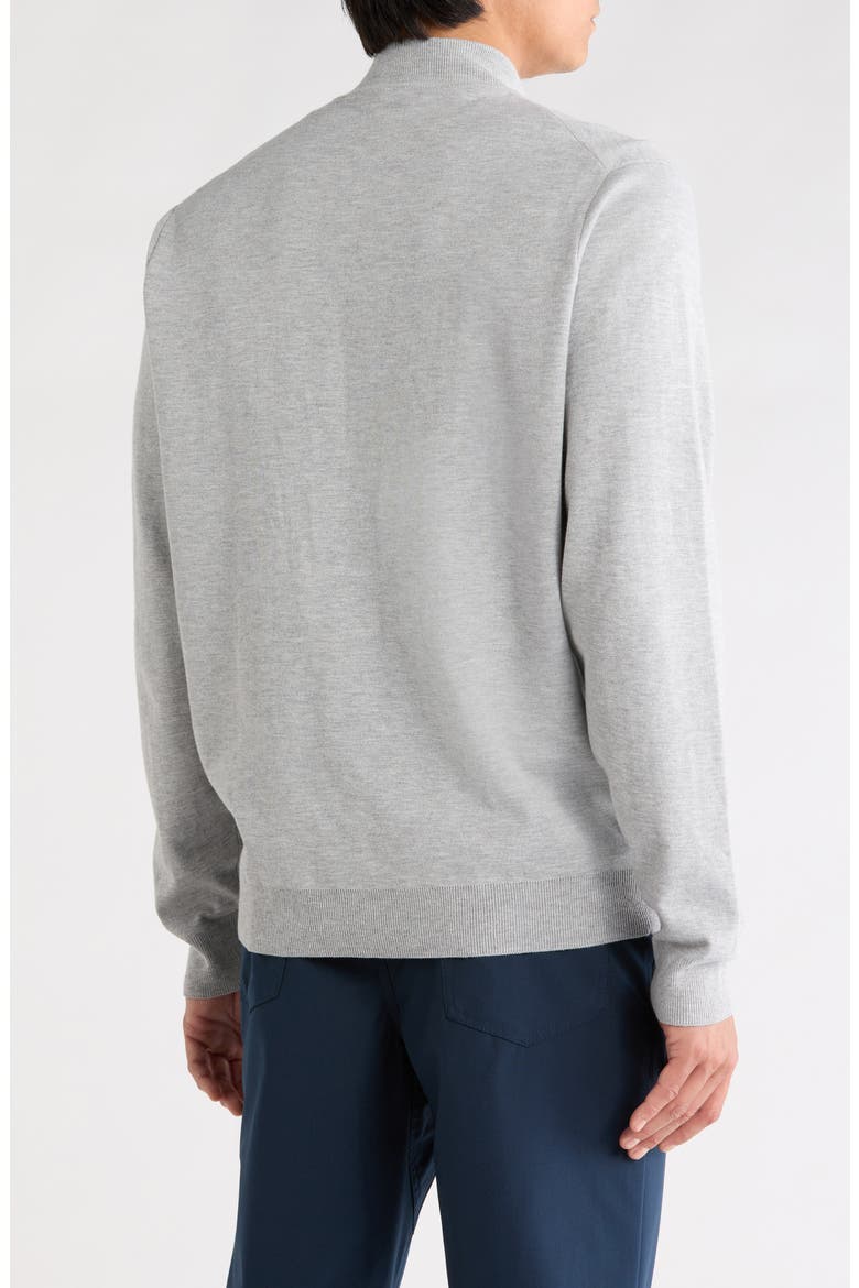 Coolspun Quarter Zip Pullover, Alternate, color, BRITISH GREY
