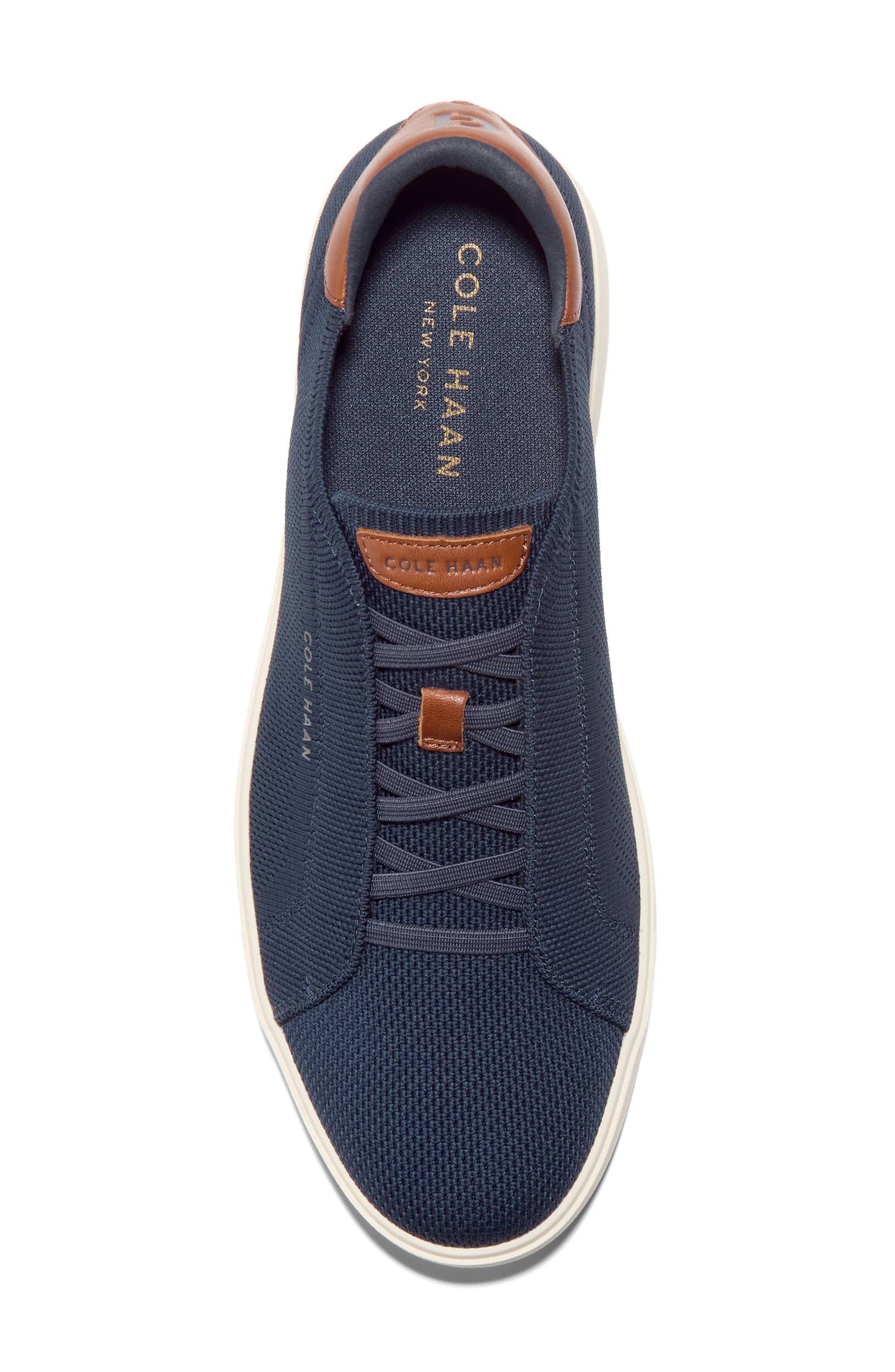 GrandPro Luxe Slip-On Stitchlite™ Knit Sneaker, Alternate, color, NAVY BLAZER/ BRITISH TAN