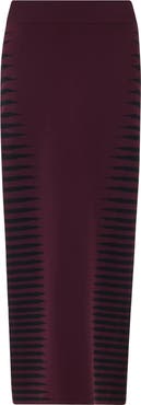 Leem Jacquard Pencil Skirt - Shorter Length
