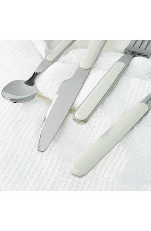 Berghoff Leo 24-piece Stainless Steel Flatware Set In Moonbeam