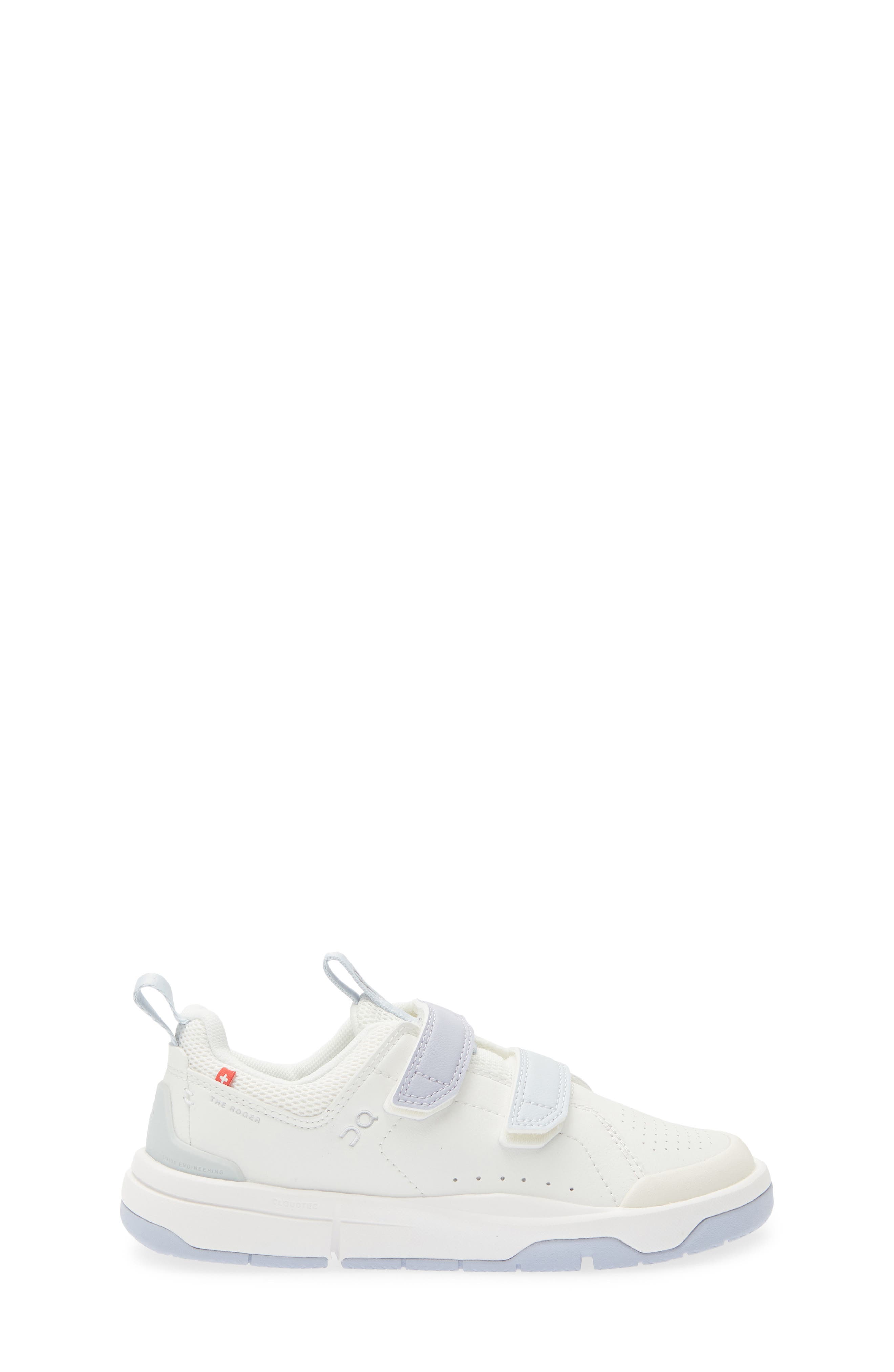 On Kids' The ROGER Sneaker, Alternate, color, Ivory/ Nimbus