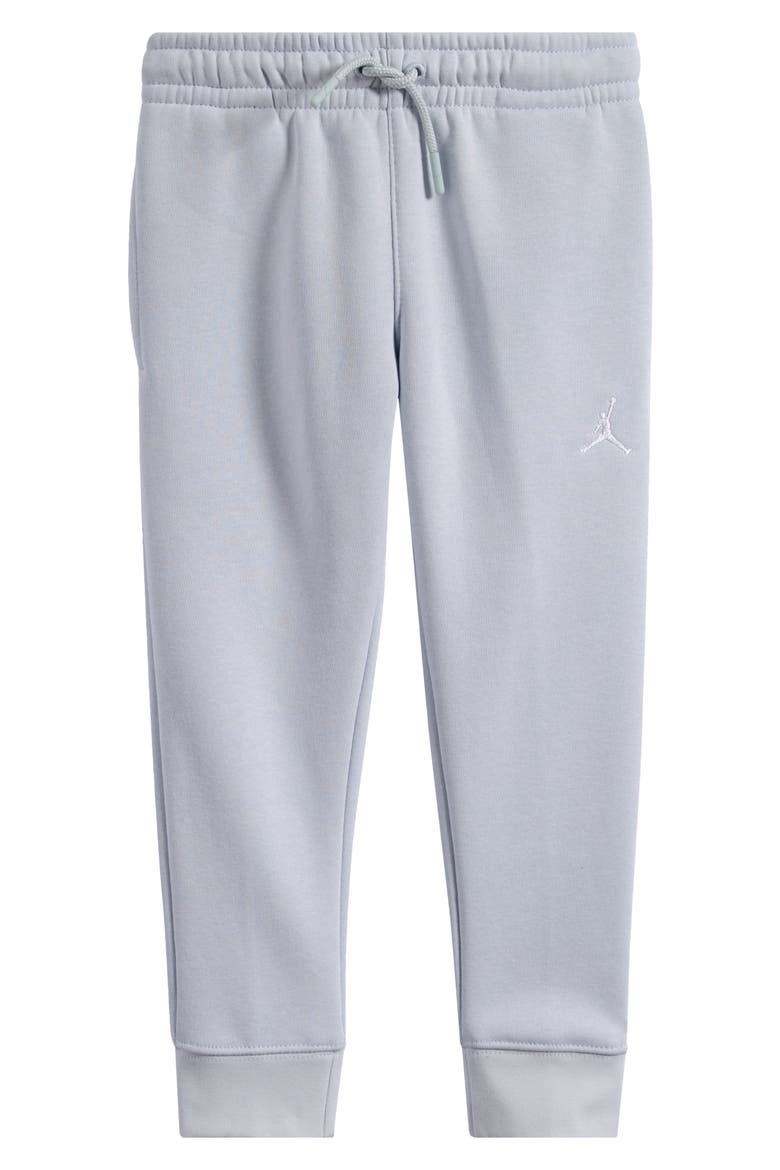Kids' MJ Brooklyn Fleece Sweatpants, Main, color, PURE PLATINUM
