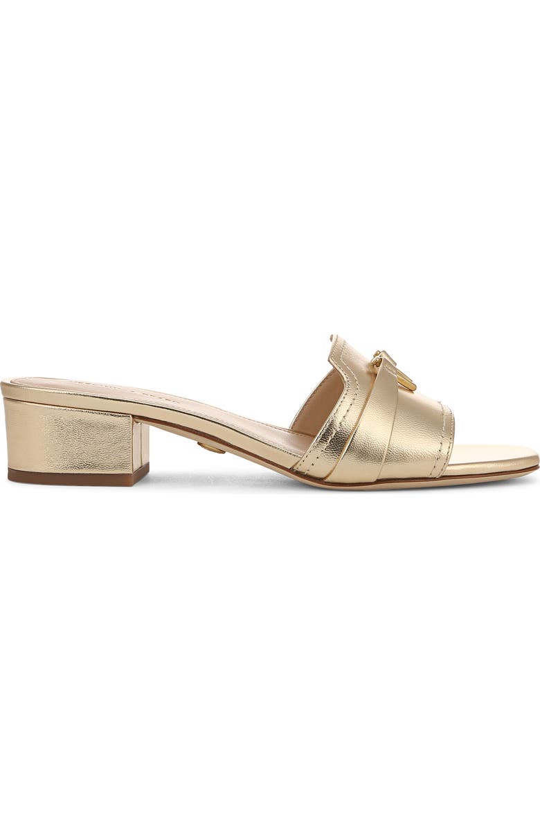 Veronica Beard Annette Slide Sandal, Alternate, color, Pale Gold