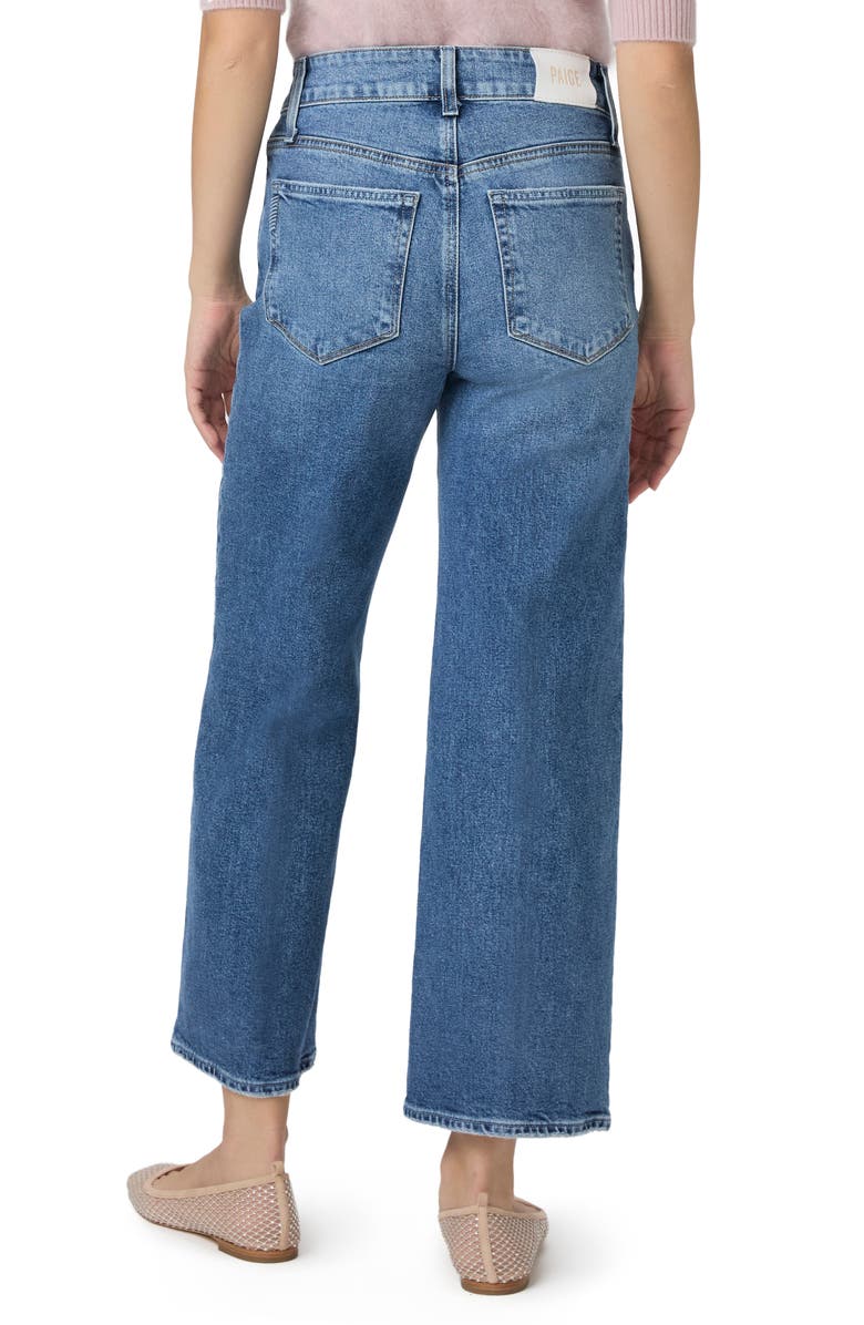 PAIGE Sasha High Waist Ankle Wide Leg Jeans, Alternate, color, 