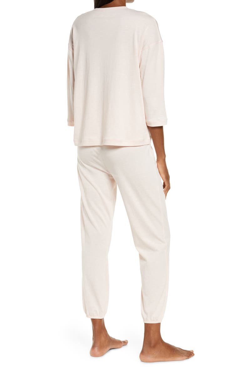Unwind Jogger Pajamas, Alternate, color, PINK