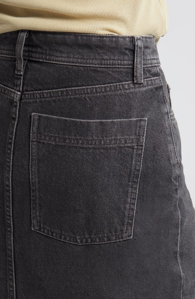 Treasure & Bond Denim Midi Skirt, Alternate, color,