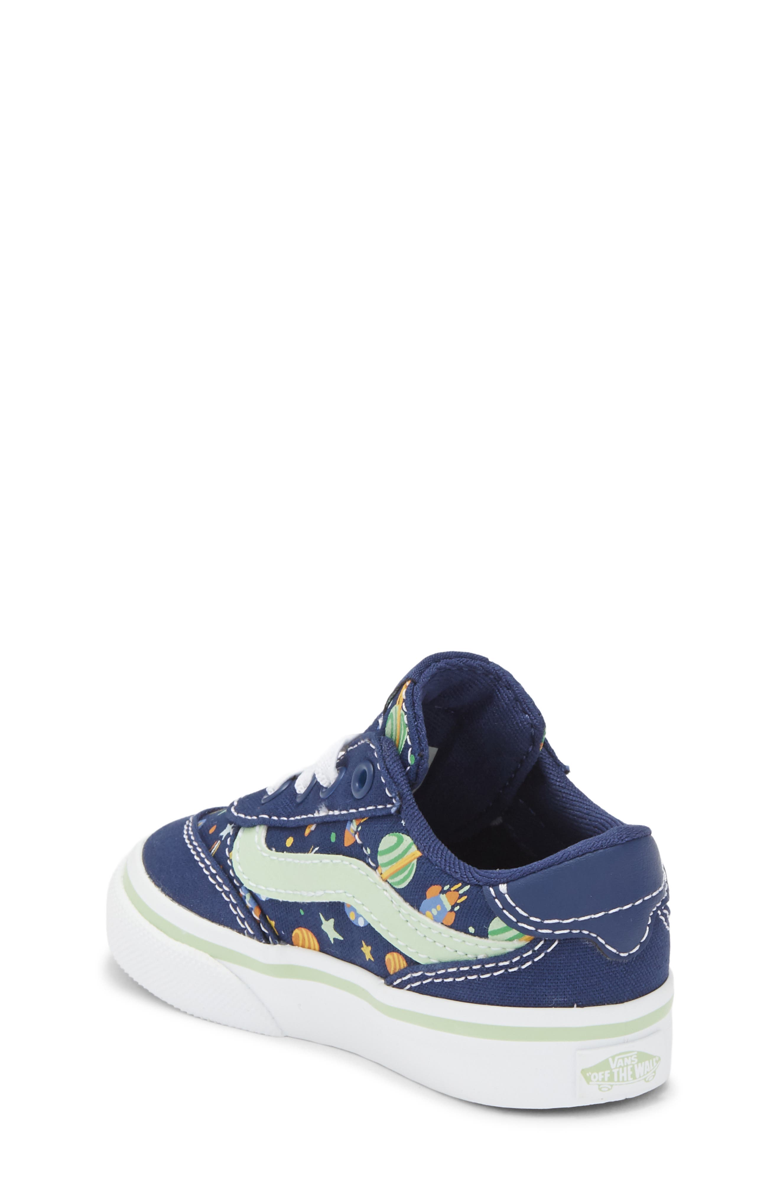 Vans Kids' Brooklyn Slip-On Sneaker, Alternate, color, Out In Space Deep Indigo