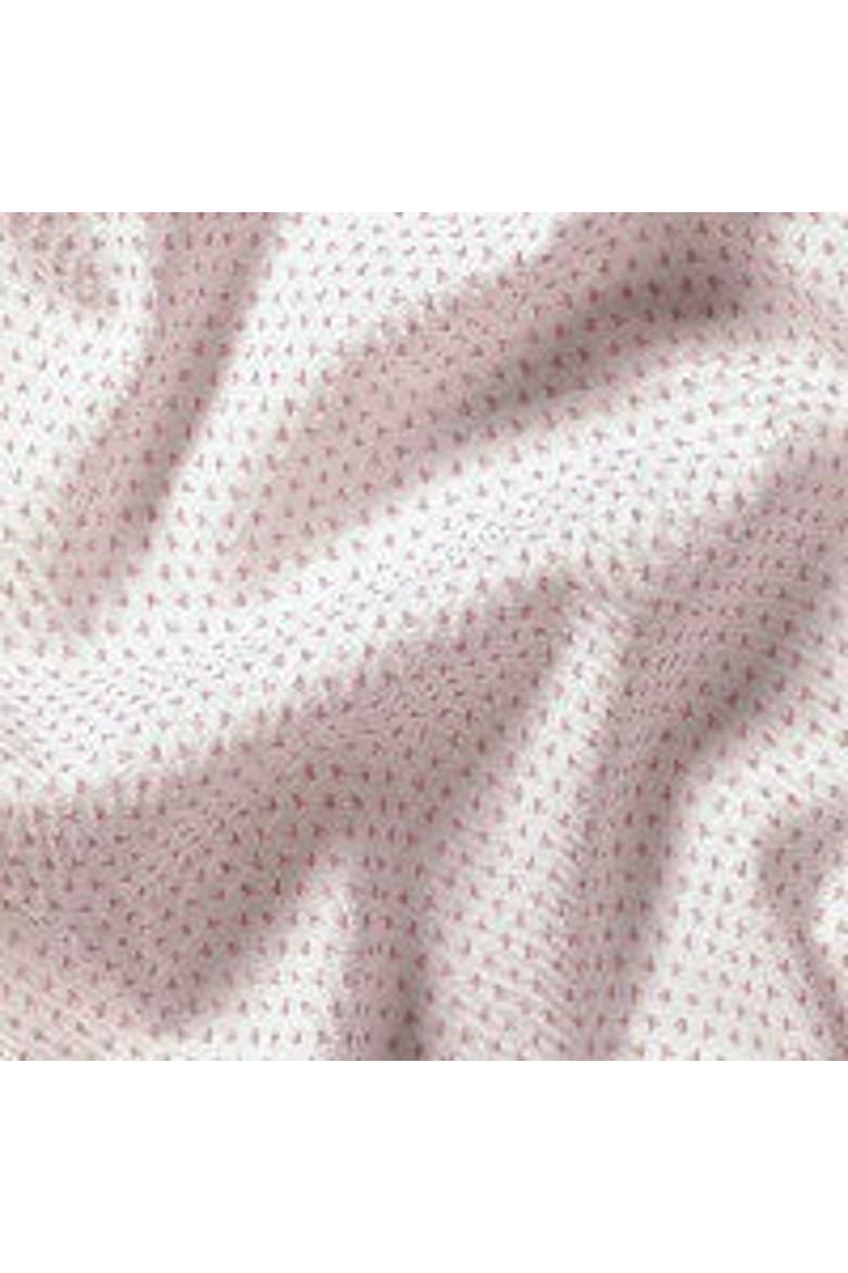 Geo Print Non-Iron Stretch Twill Shirt, Alternate, color, White