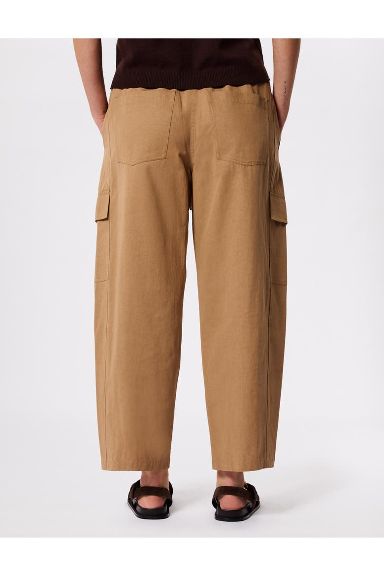 Utility Cotton Barrel Trouser, Alternate, color, Neutral