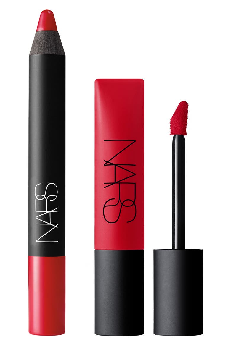 Kiss the Stars Matte Lip Set, Main, color, VIVID SIREN RED