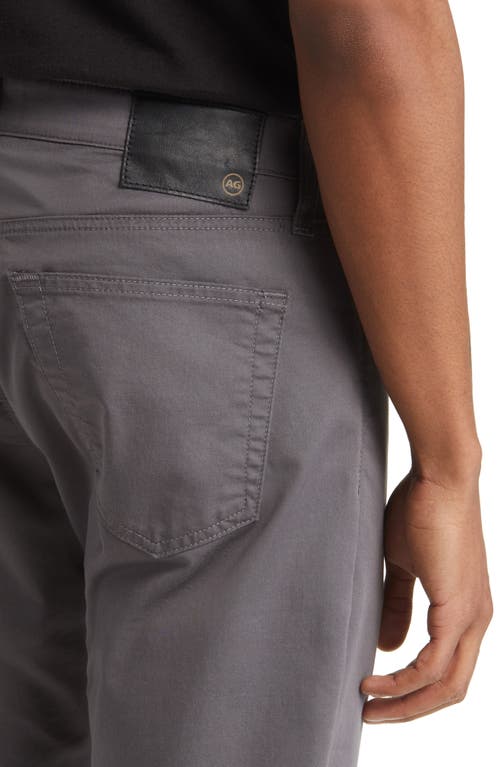 Ag Everett Commuter Performance Slim Straight Pants In Gray