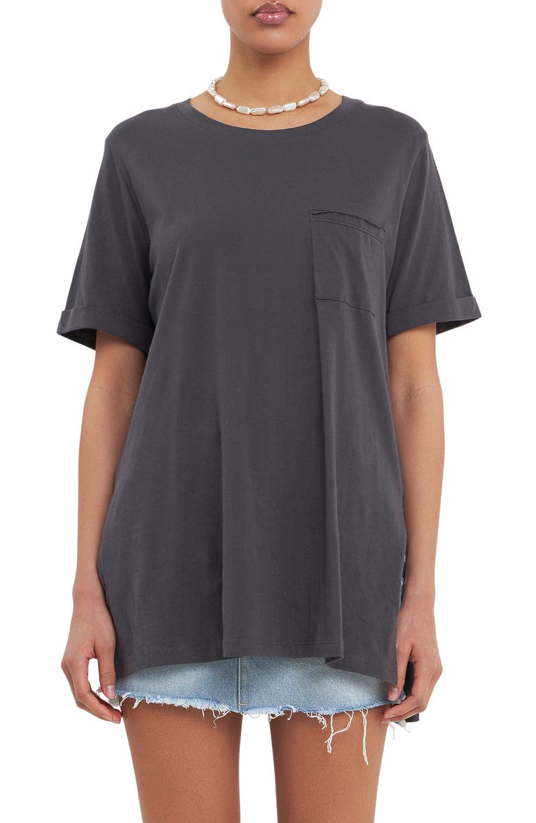Grey Lab Classic Oversized Pocket T-Shirt, Main, color, 