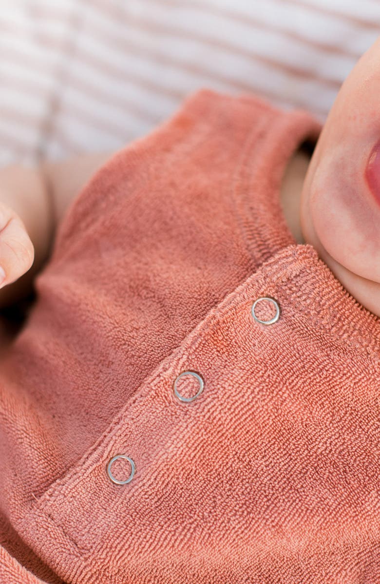 Pehr Classic Terry Bubble Romper, Alternate, color, Shell