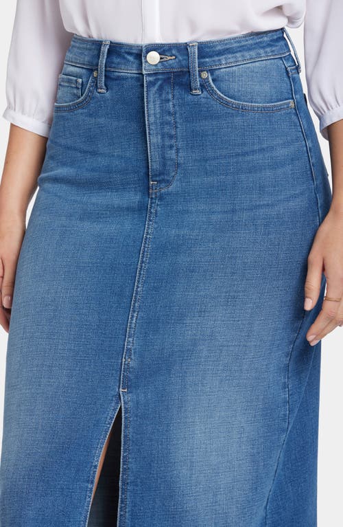 Nydj A-line Denim Maxi Skirt In Fairmont