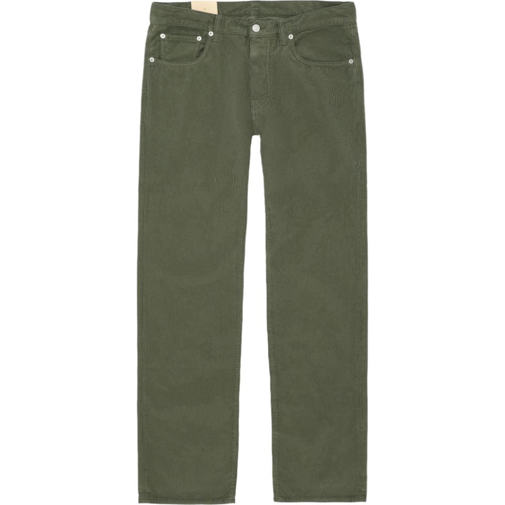 Fortela 965 John 5-pocket Corduroy Trousers In Green