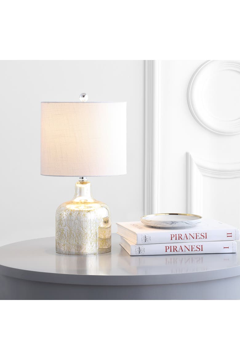 Gemma Glass Bell LED Table Lamp, Alternate, color, Gold
