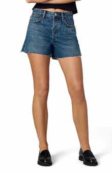 Joe's The Alex Raw Hem High Waist Denim Shorts