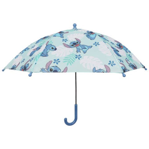 Stitch Tropical Leaf Kids Umbrella