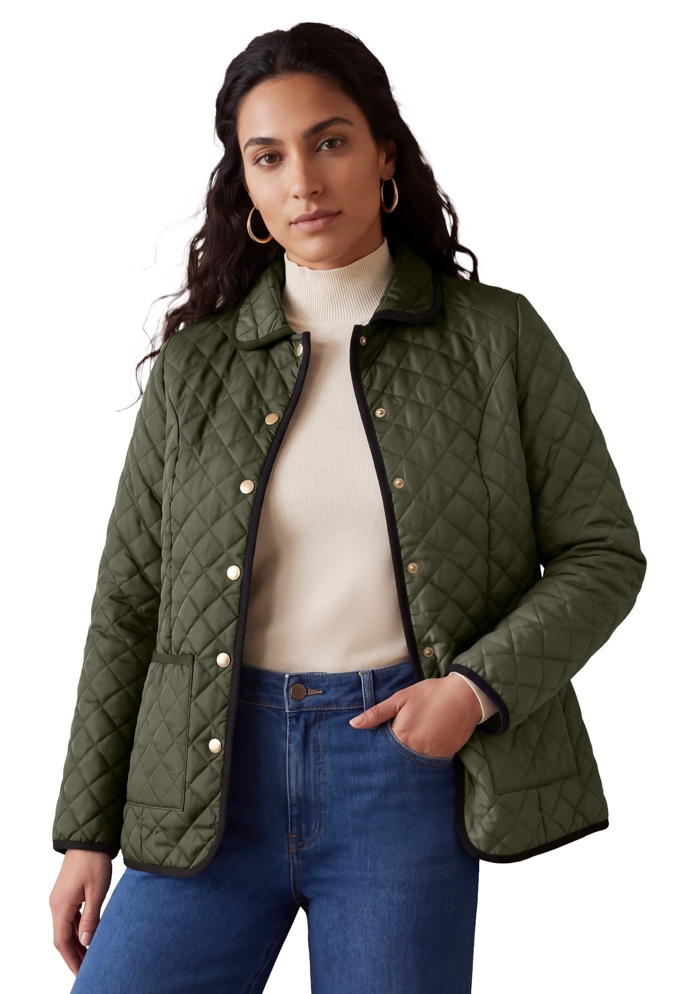 selected DARK OLIVE GREEN