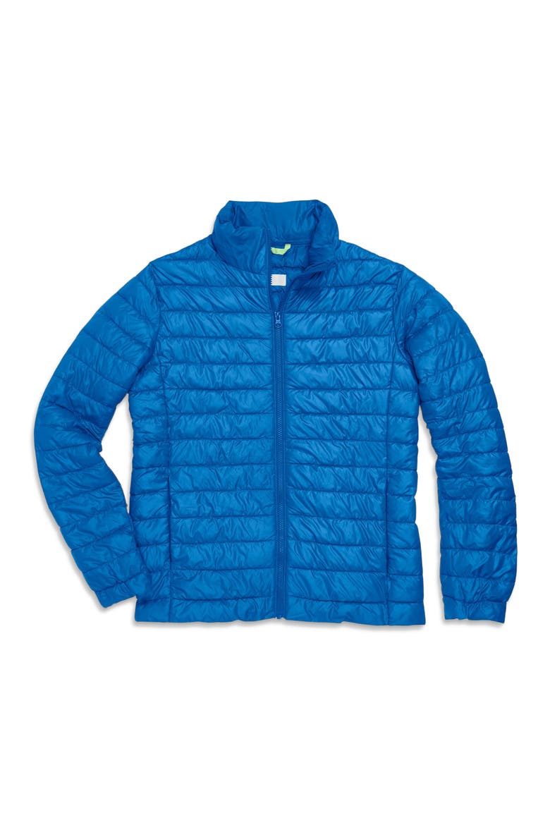 Gown-Ups Puffer Jacket, Main, color, Blueberry