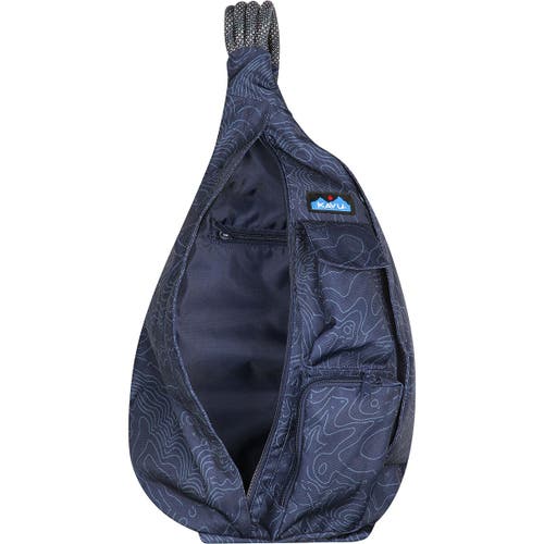 Kavu Rope Sling Pack In Blue