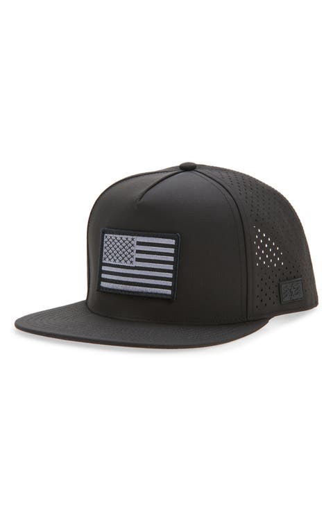 Tech American Flag Trucker Hat