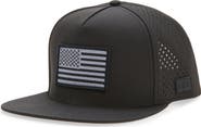 Local Beach Tech American Flag Trucker Hat