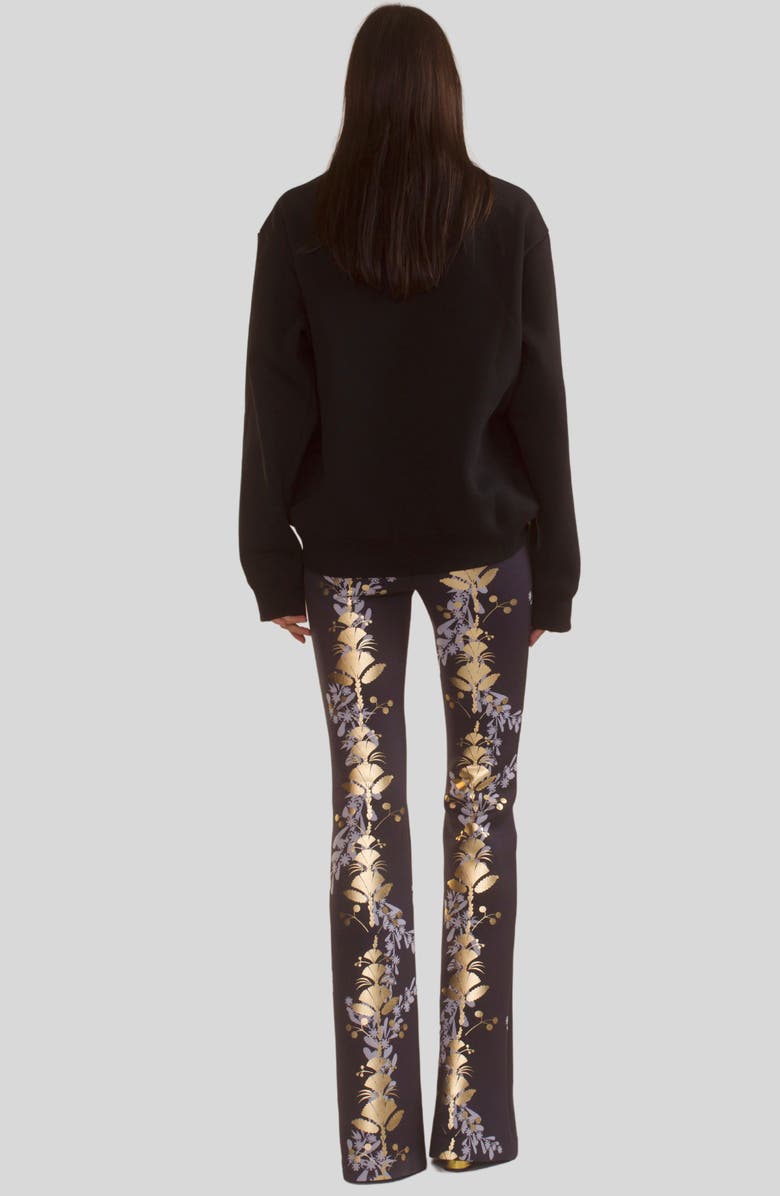 Cynthia Rowley SHOULDER BUTTONS SWEATSHIRT, Alternate, color, 