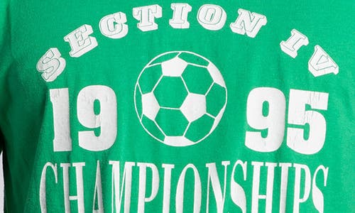 Elwood Vintage Soccer Championship Tee In Animal Print