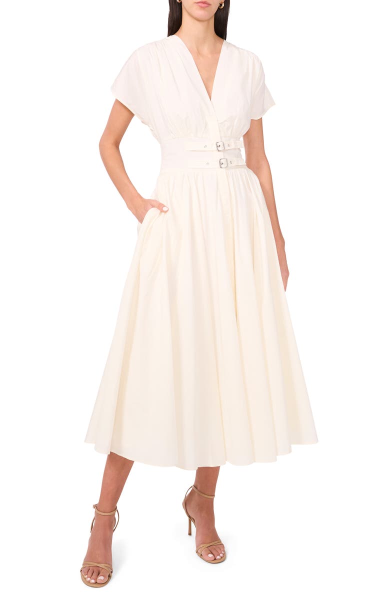 Parker The Noa Fit and Flare Dress, Main, color, Tofu