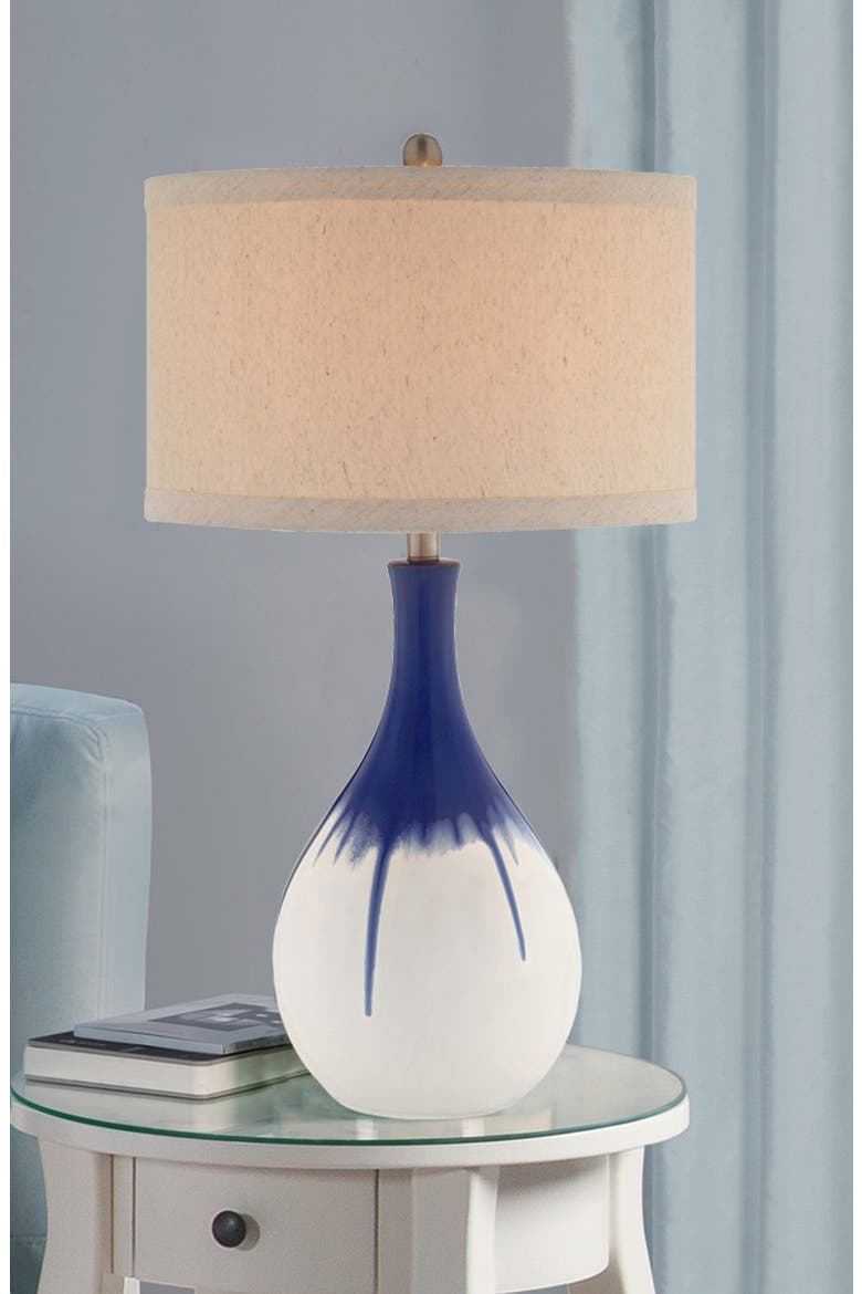 Cobalt Ceramic Table Lamp, Alternate, color, COBALT BLUE