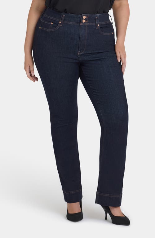 Nydj Barbara Hollywood High Waist Bootcut Jeans In Blue